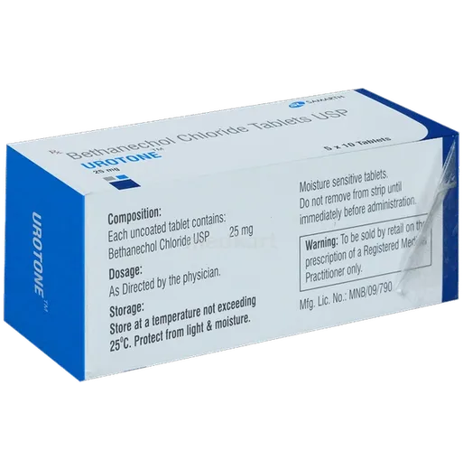 urotone 25mg tablet 10's